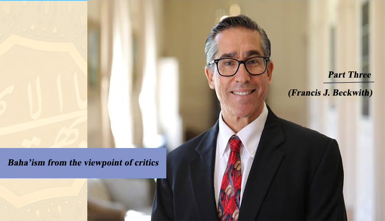 Baha’i sm from the viewpoint of critics